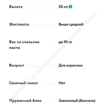 Матрас askona balance palma баланс пальма